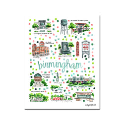 "Birmingham, AL" Fine Art Print