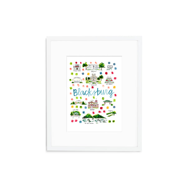 "Blacksburg, VA" Fine Art Print