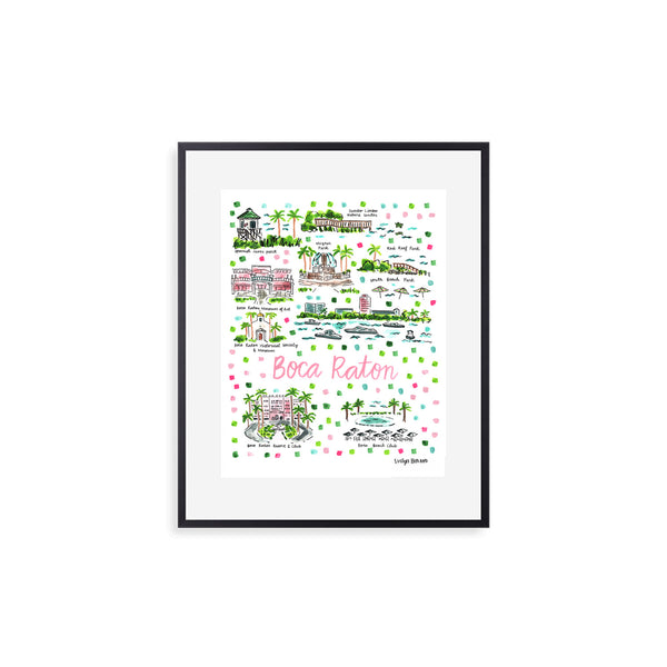 "Boca Raton, FL" Fine Art Print
