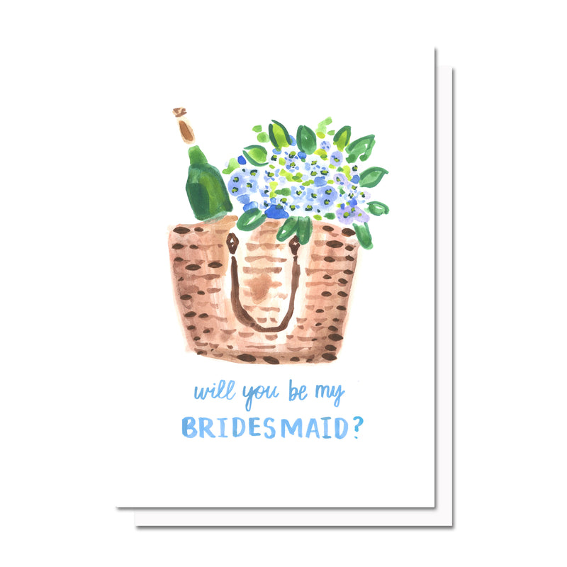 Bridal Tote Bridesmaids/MOH Ask Card