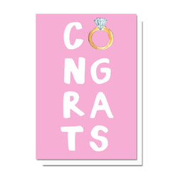 Engagement Congrats Card