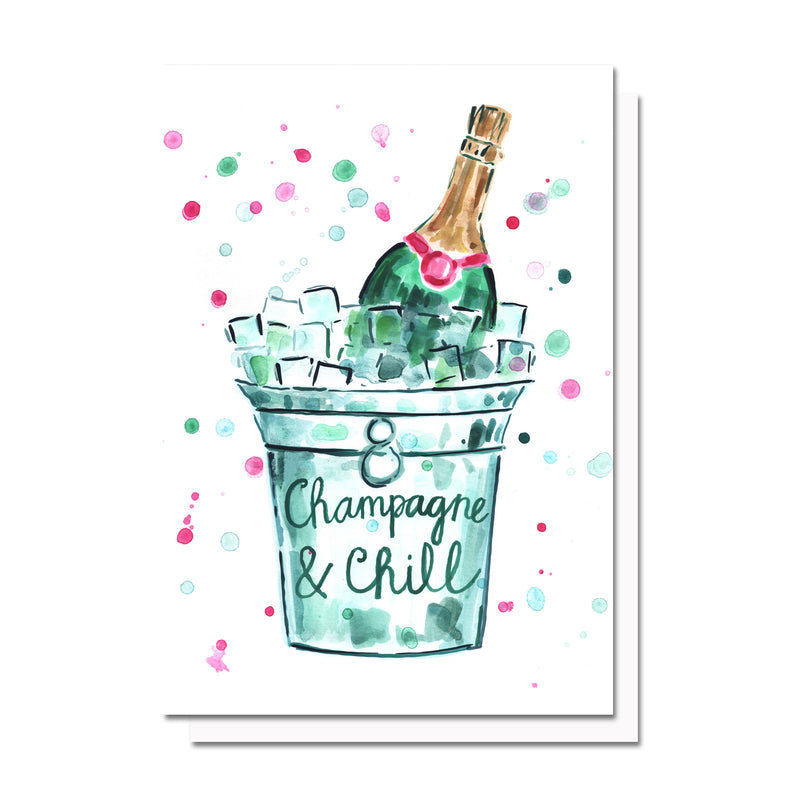 Champagne & Chill Card