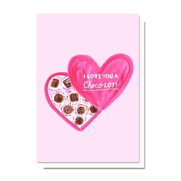 I Love You a Choco-LOT Card
