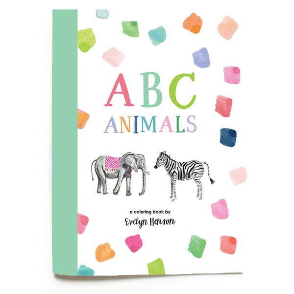 Coloring Book, ABC Animals Edition