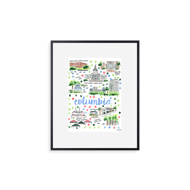 "Columbia, SC" Fine Art Print