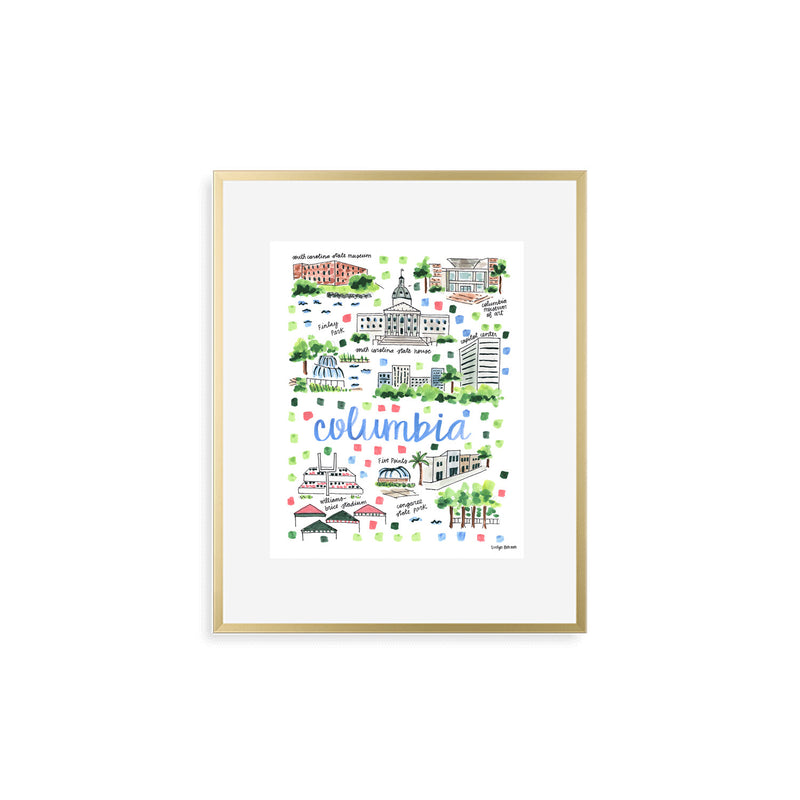 "Columbia, SC" Fine Art Print