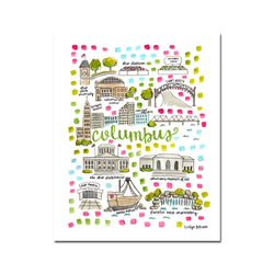 "Columbus, OH" Fine Art Print