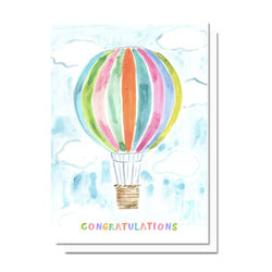 Congrats Balloon, Printable Card Download