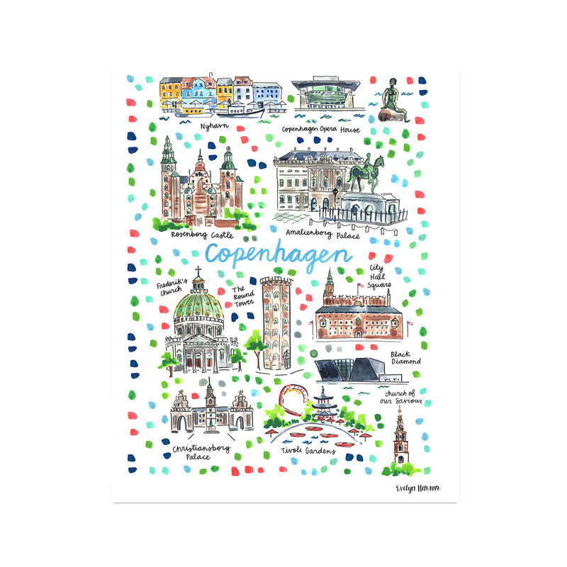 "Copenhagen" Fine Art Print