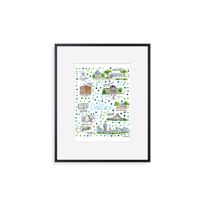 "Dallas, TX" Fine Art Print
