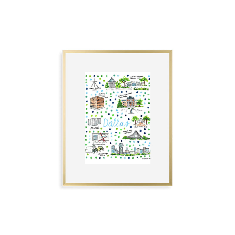"Dallas, TX" Fine Art Print