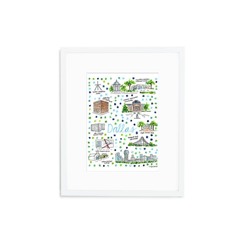 "Dallas, TX" Fine Art Print
