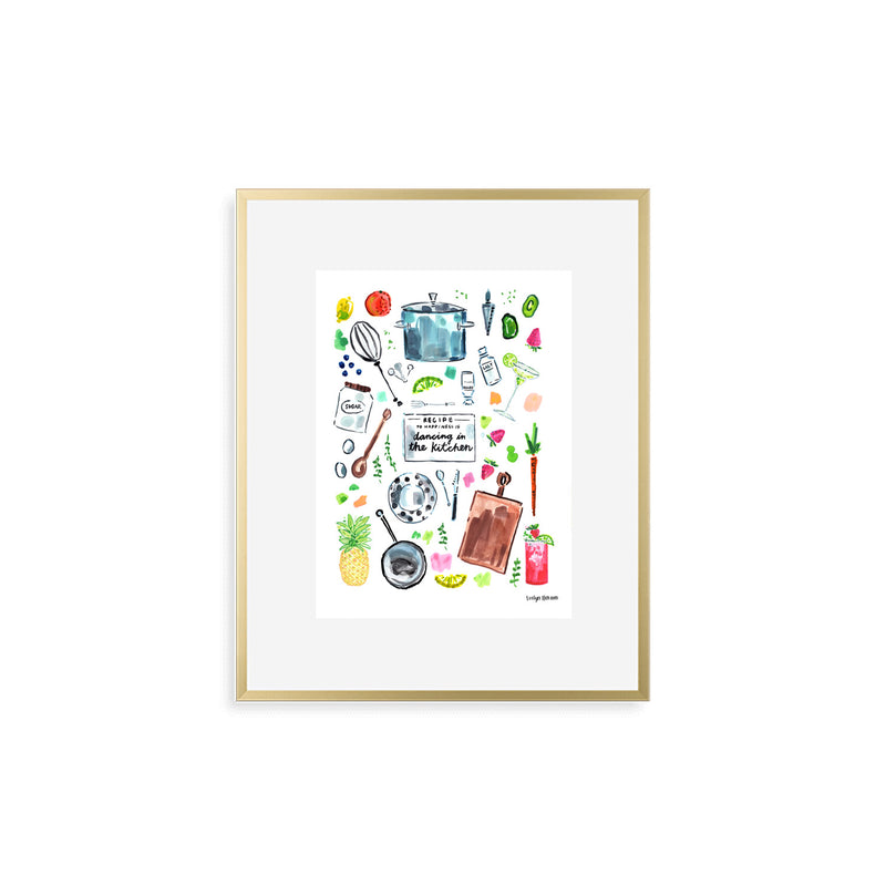 The "Dancing in the Kitchen" Fine Art Print