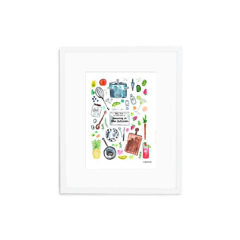 The "Dancing in the Kitchen" Fine Art Print