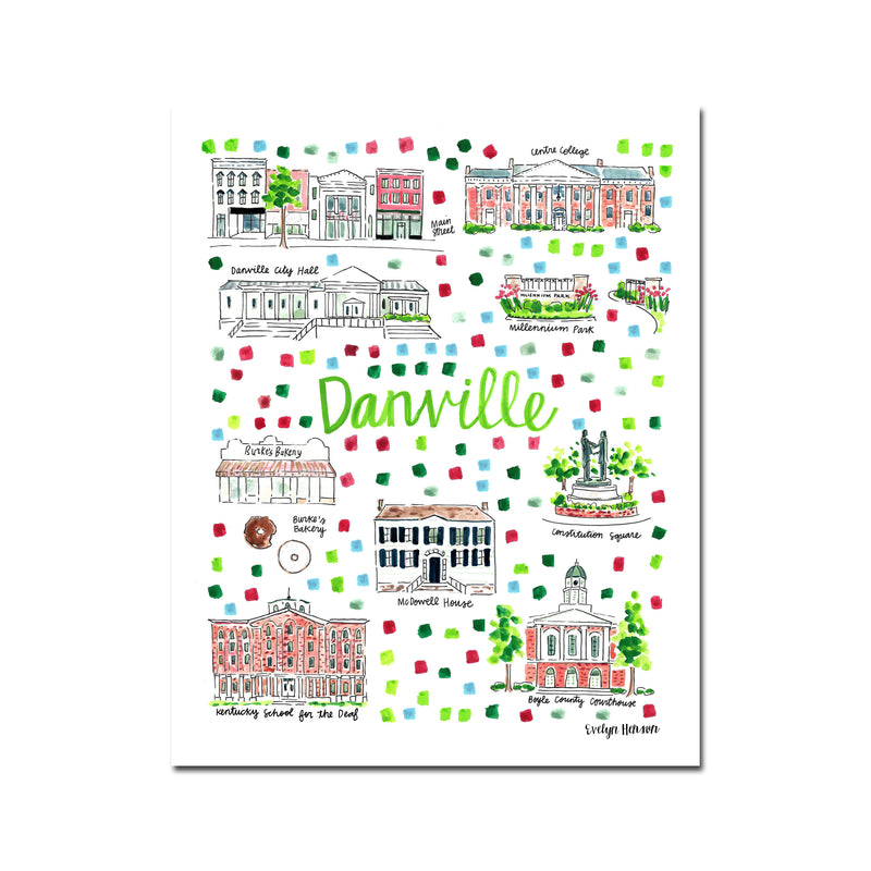 "Danville, KY" Fine Art Print