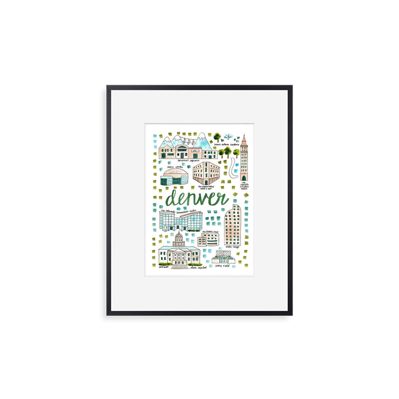 "Denver, CO" Fine Art Print