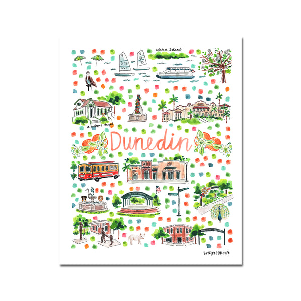 "Dunedin, FL" Fine Art Print