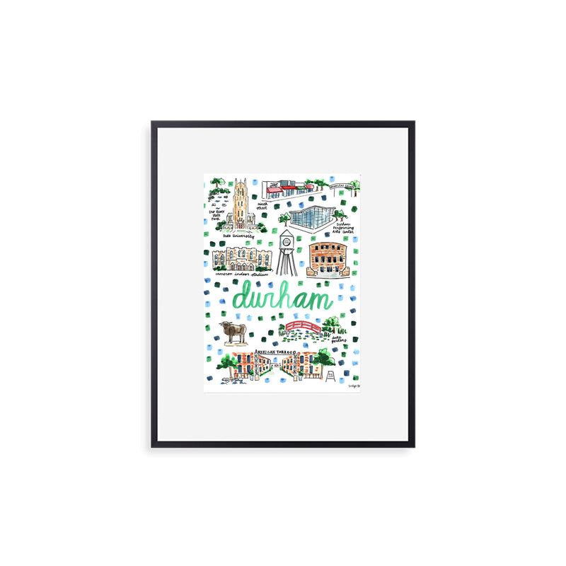 "Durham, NC" Fine Art Print