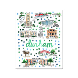 "Durham, NC" Fine Art Print