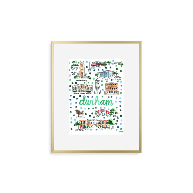 "Durham, NC" Fine Art Print
