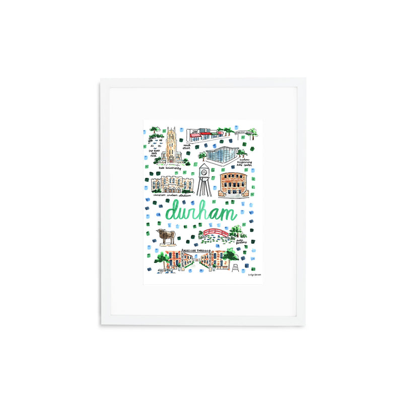 "Durham, NC" Fine Art Print