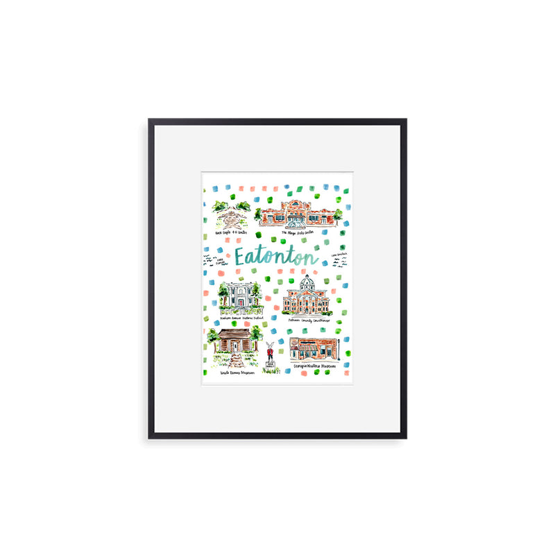 "Eatonton, GA" Fine Art Print