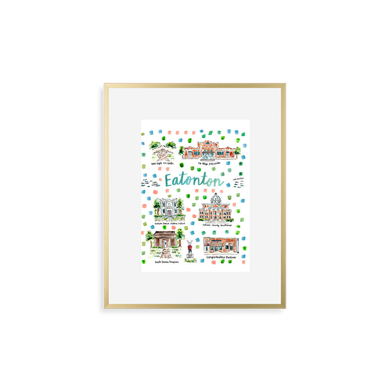 "Eatonton, GA" Fine Art Print