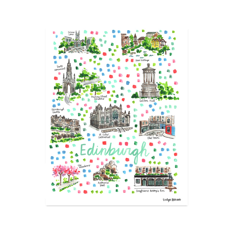 "Edinburgh" Fine Art Print