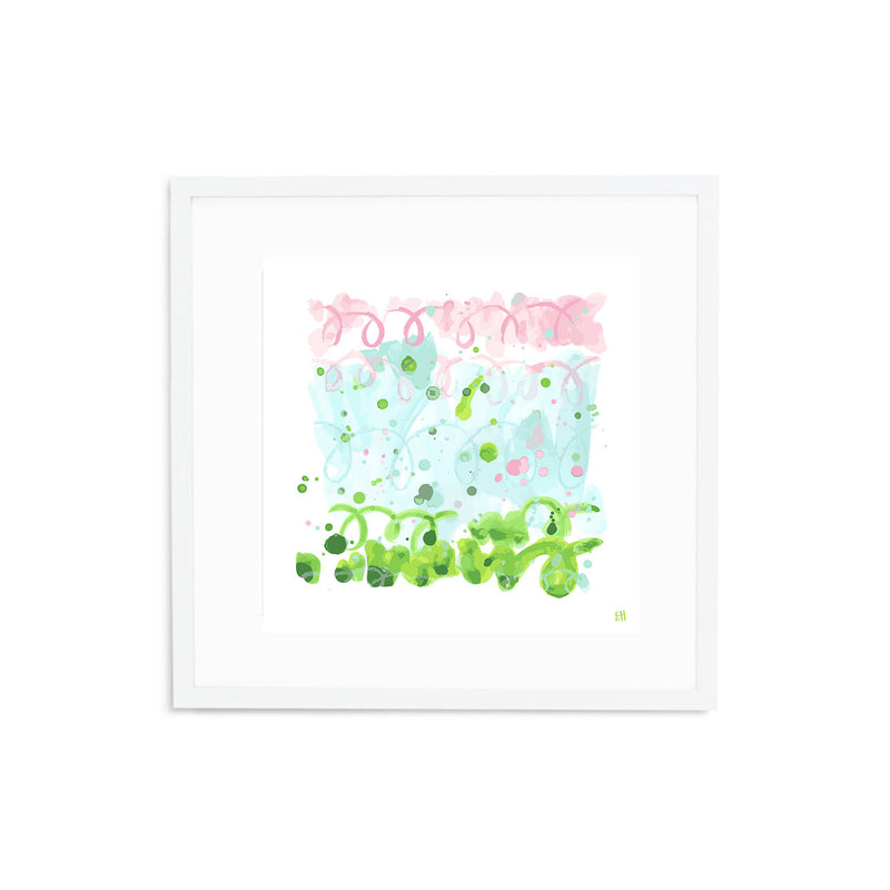Cake for Breakfast, Abstract Print