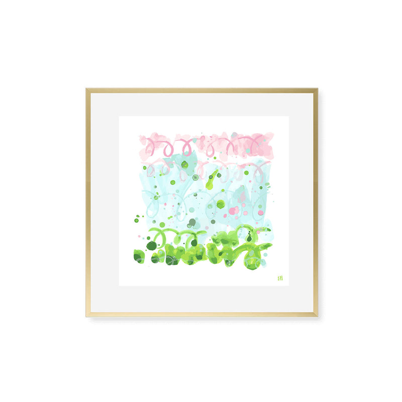 Cake for Breakfast, Abstract Print