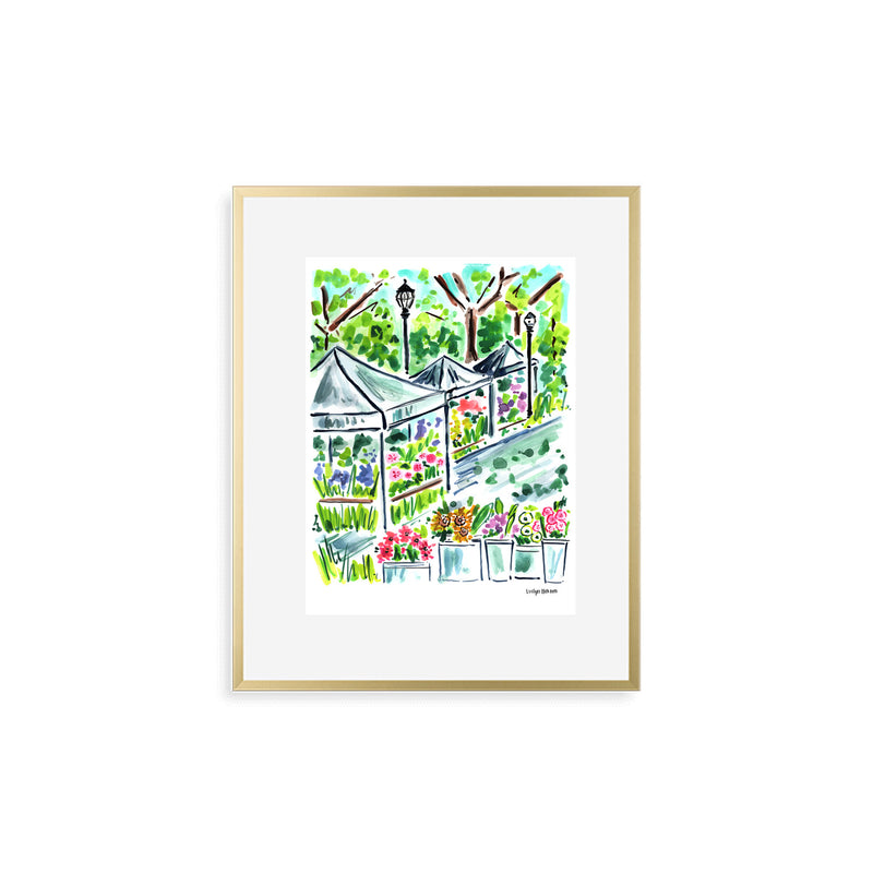 The "Farmers Market" Print