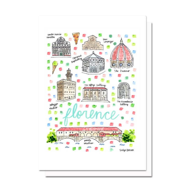 Florence Map Card