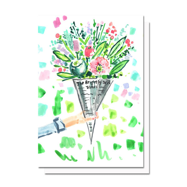 Bouquet, Printable Card Download