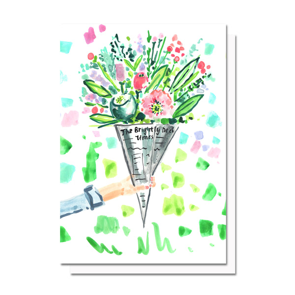Flower Delivery Card