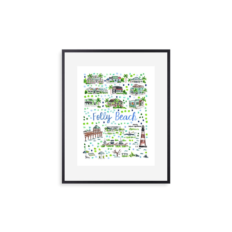 "Folly Beach, SC" Fine Art Print