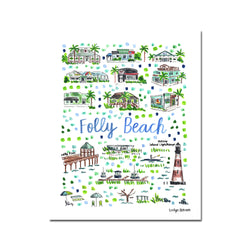 "Folly Beach, SC" Fine Art Print