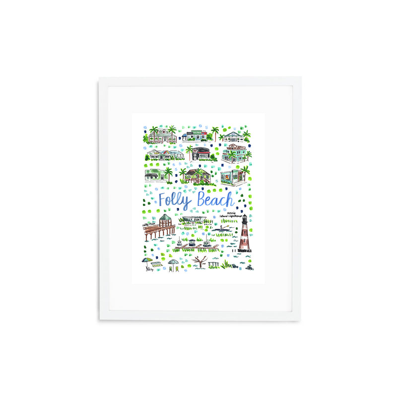 "Folly Beach, SC" Fine Art Print