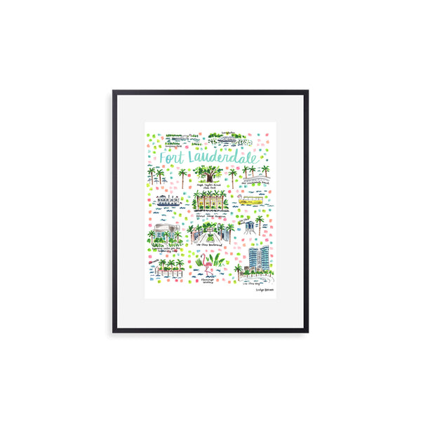 "Fort Lauderdale, FL" Fine Art Print