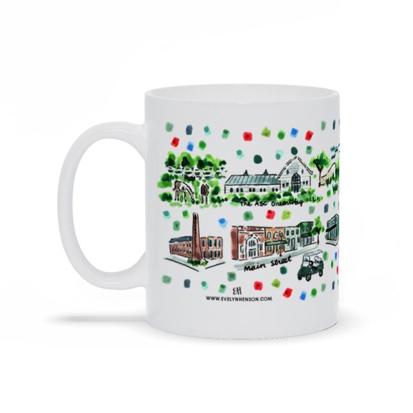 Fort Mill, SC Map Mug