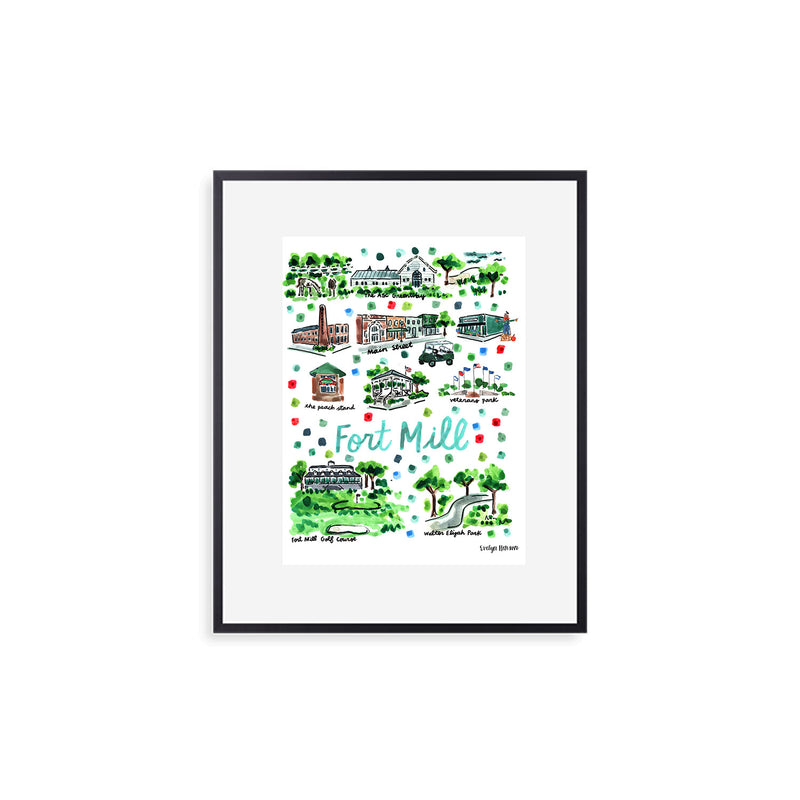 "Fort Mill, SC" Fine Art Print