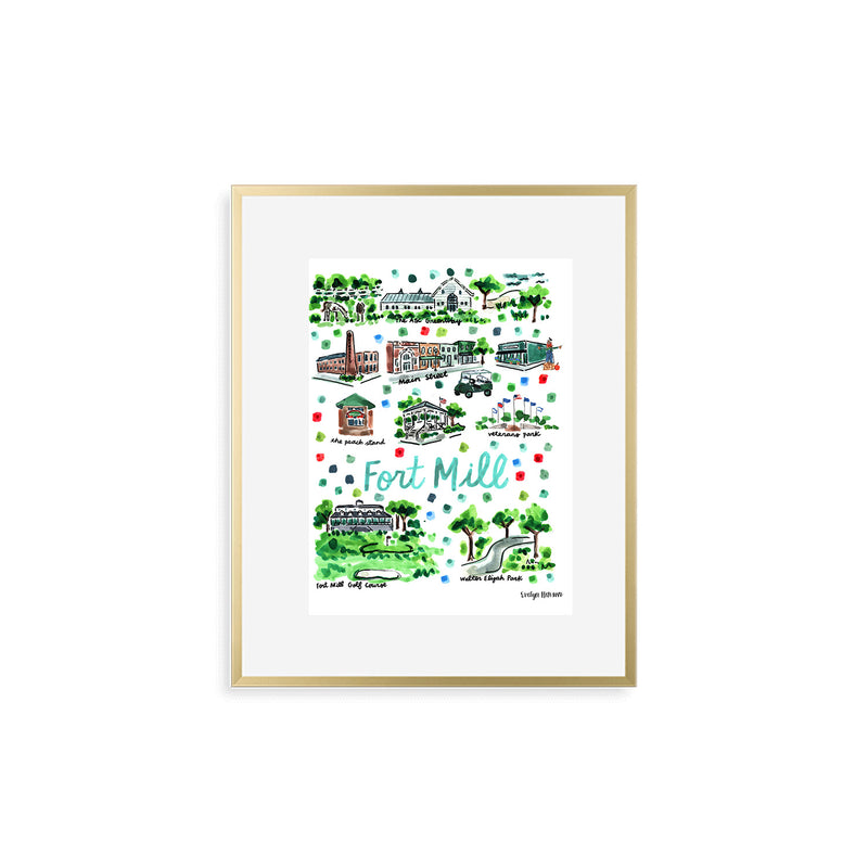 "Fort Mill, SC" Fine Art Print