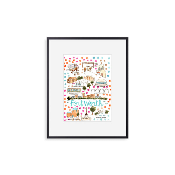 "Fort Worth, TX" Fine Art Print
