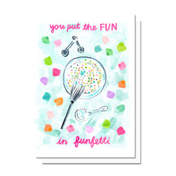 The Fun in Funfetti Card