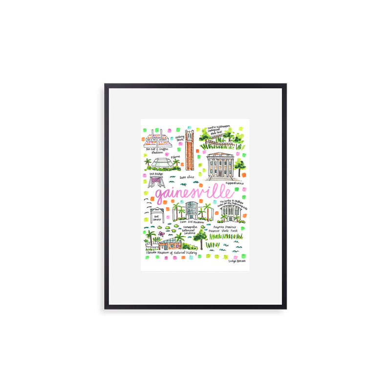 "Gainesville, FL" Fine Art Print