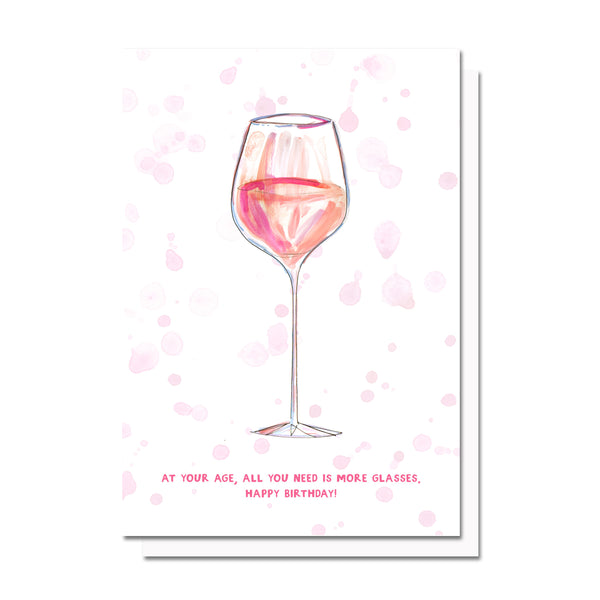 Birthday Glass Card