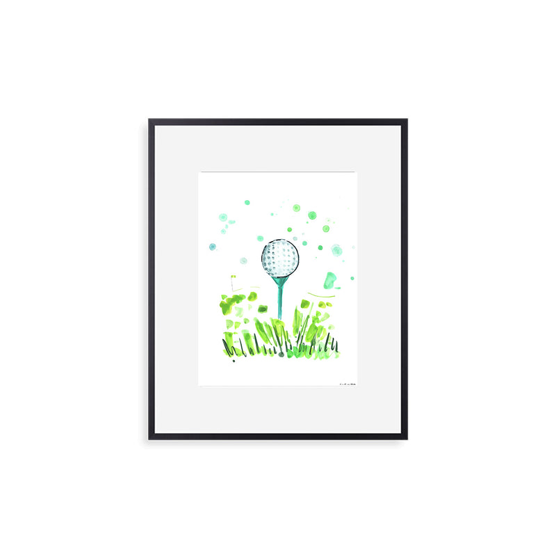 The "Tee Off" Fine Art Print