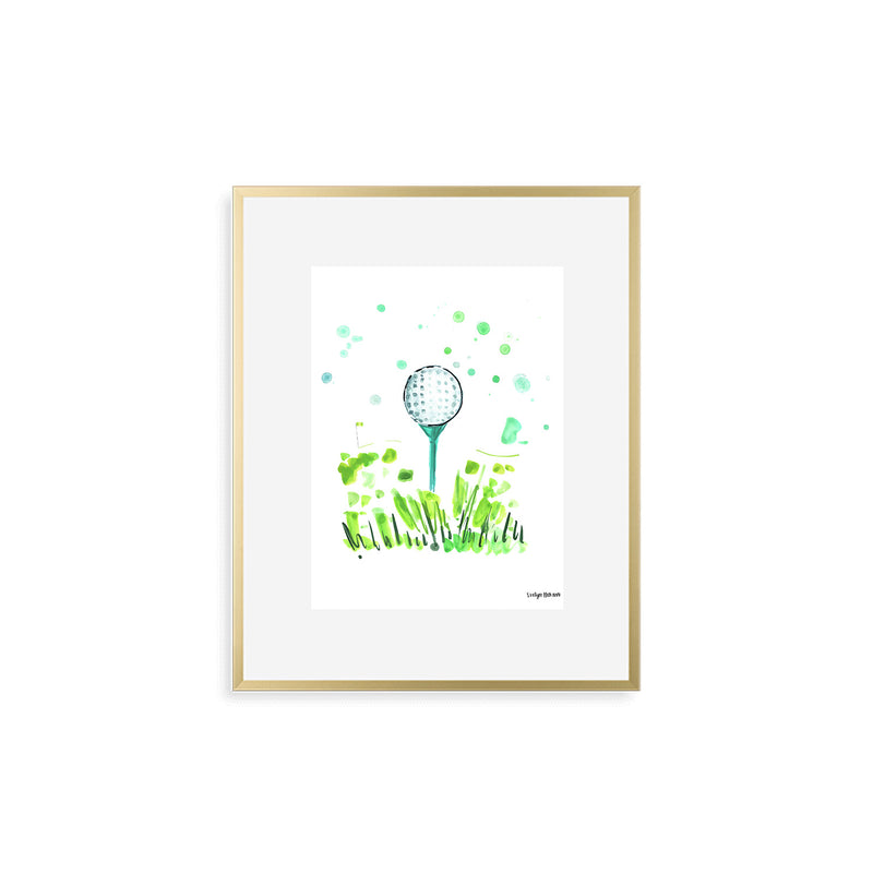 The "Tee Off" Fine Art Print