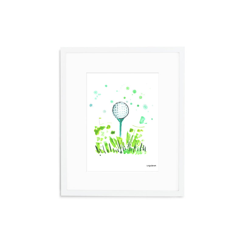 The "Tee Off" Fine Art Print