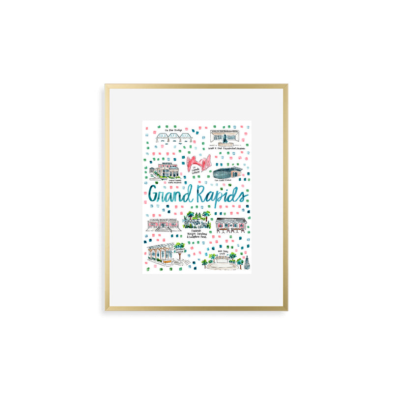 "Grand Rapids, MI" Fine Art Print