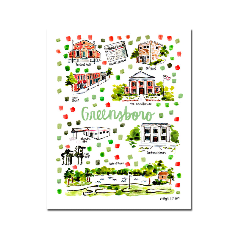 "Greensboro, GA" Fine Art Print
